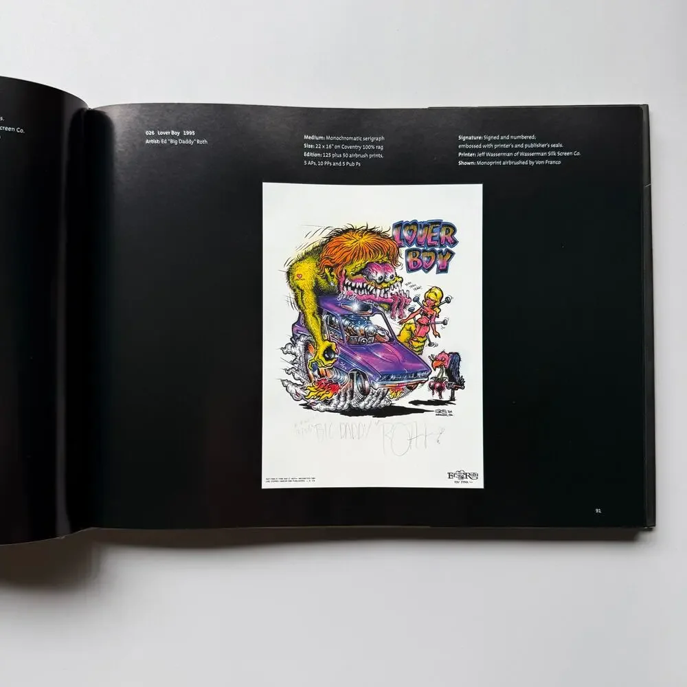 Copro Nason Fine Art Catalog Raisonne Hardcover Book Big Daddy Roth Von Dutch